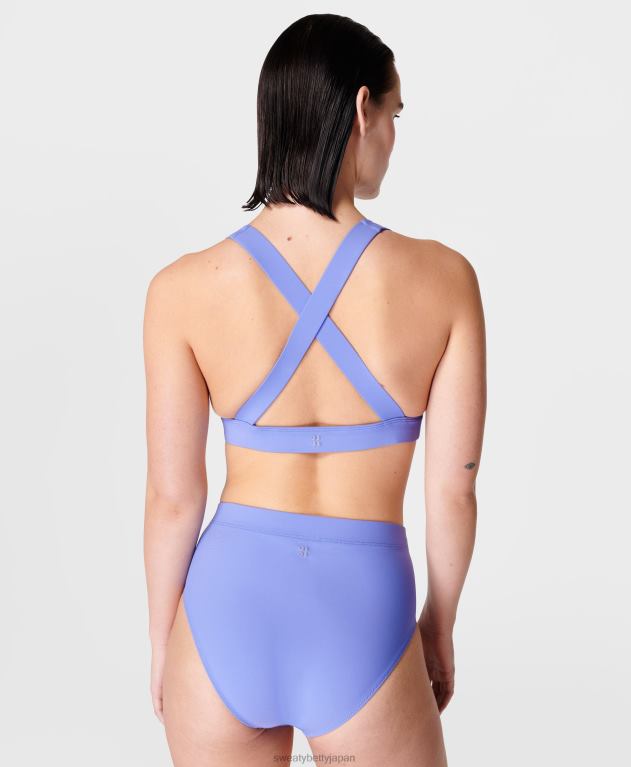 Sweaty Betty 女性 ペニンシュラ エクストラ ライフ ビキニトップ L4RHF438 衣類 コーンフラワーブルー