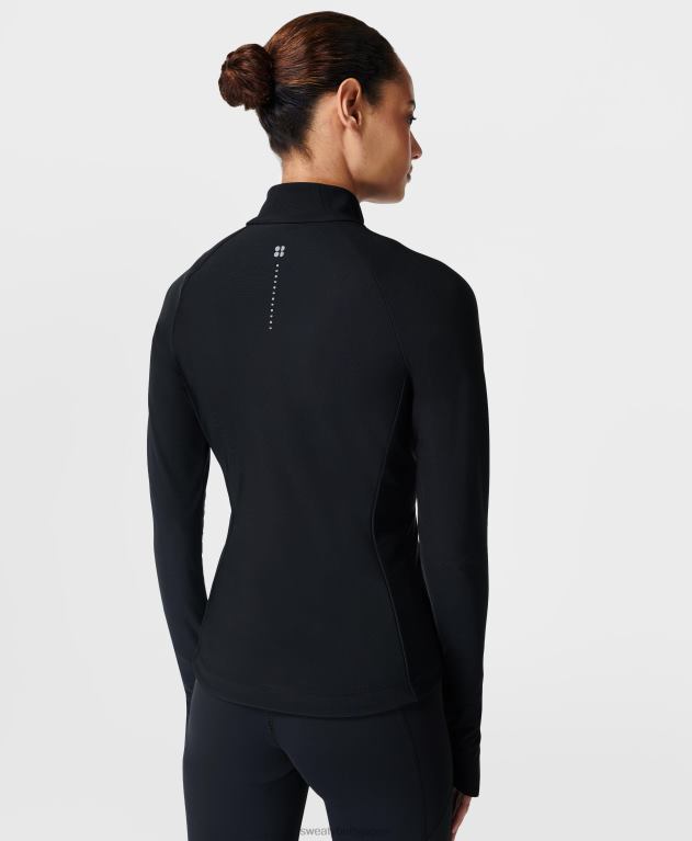 Sweaty Betty 女性 ライトスピードランニングジャケット L4RHF447 衣類 黒