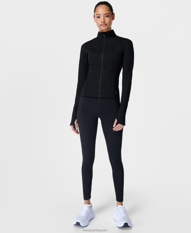 Sweaty Betty 女性 ライトスピードランニングジャケット L4RHF447 衣類 黒