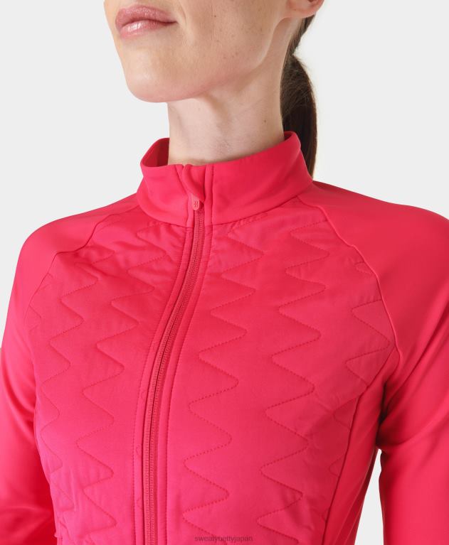 Sweaty Betty 女性 ライトスピードランニングジャケット L4RHF448 衣類 ヴィーナスピンク