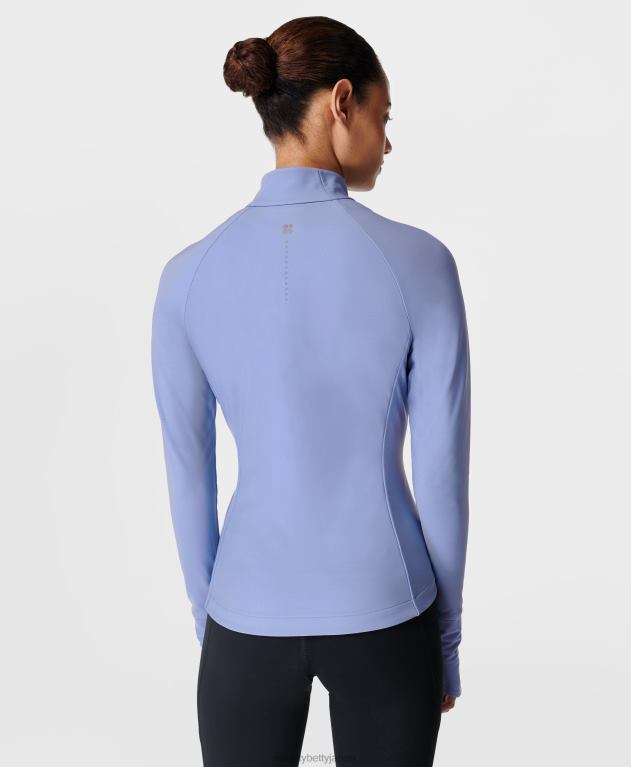 Sweaty Betty 女性 ライトスピードランニングジャケット L4RHF450 衣類 流体青