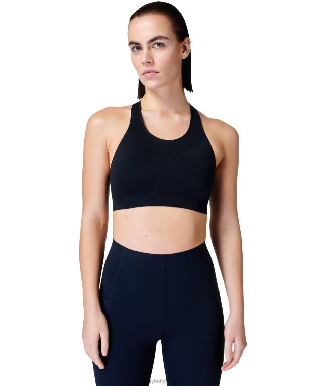 Sweaty Betty 女性 スタミナスポーツブラ L4RHF454 衣類 黒