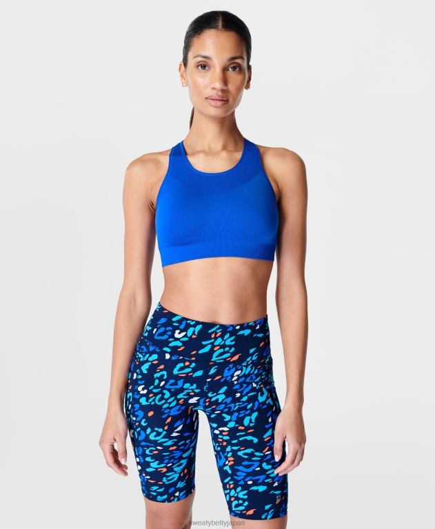 Sweaty Betty 女性 スタミナスポーツブラ L4RHF458 衣類 ライトニングブルー