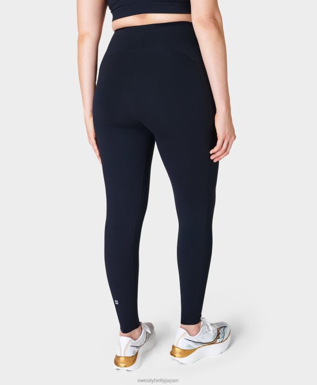 Sweaty Betty 女性 パワー ウルトラスカルプト ハイウエスト ワークアウト レギンス L4RHF471 衣類 黒