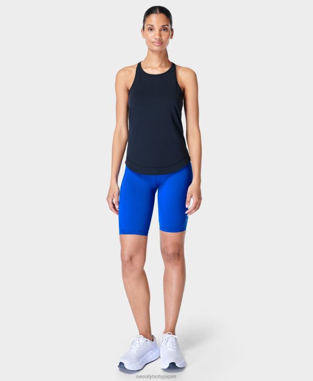 Sweaty Betty 女性 呼吸しやすいランニングタンク L4RHF475 衣類 黒