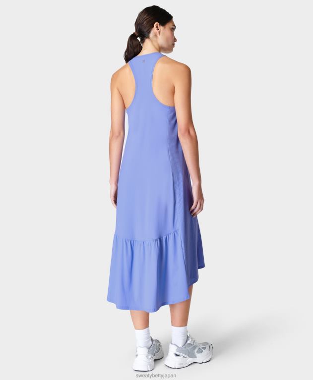 Sweaty Betty 女性 エクスプローラーエース ミディドレス L4RHF509 衣類 コーンフラワーブルー