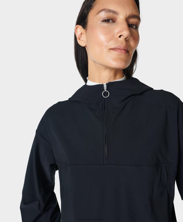 Sweaty Betty 女性 冬のエクスプローラーパーカー L4RHF528 衣類 黒