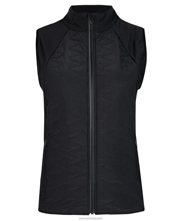 Sweaty Betty 女性 ライトスピードランニングベスト L4RHF546 衣類 黒