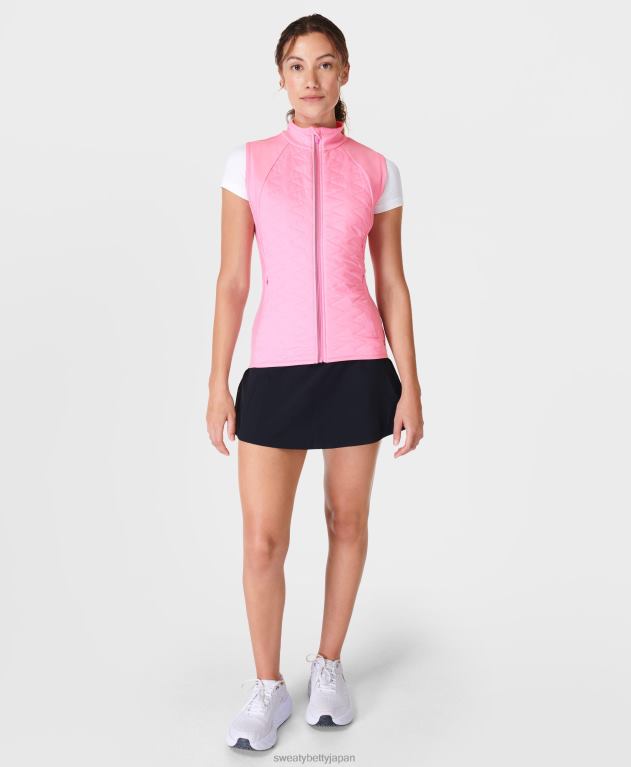 Sweaty Betty 女性 ライトスピードランニングベスト L4RHF547 衣類 スパークリングピンク