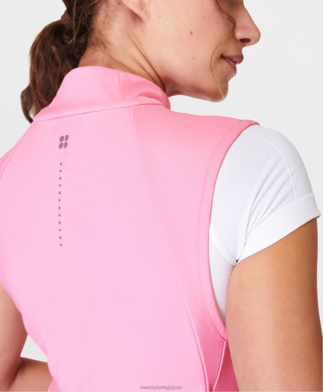 Sweaty Betty 女性 ライトスピードランニングベスト L4RHF547 衣類 スパークリングピンク