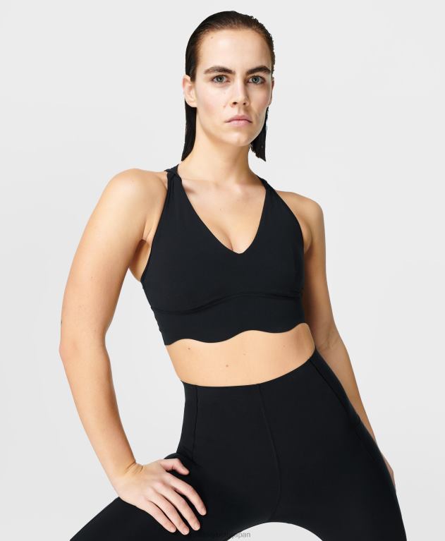 Sweaty Betty 女性 パワーコンタープランジブラ L4RHF579 衣類 黒