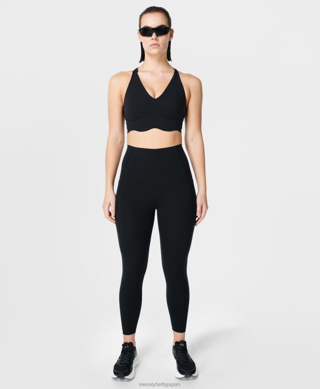 Sweaty Betty 女性 パワーコンタープランジブラ L4RHF579 衣類 黒