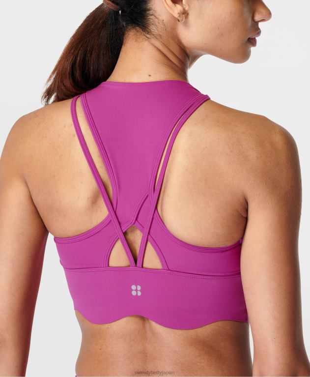 Sweaty Betty 女性 パワーコンタープランジブラ L4RHF582 衣類 マルベックパープル