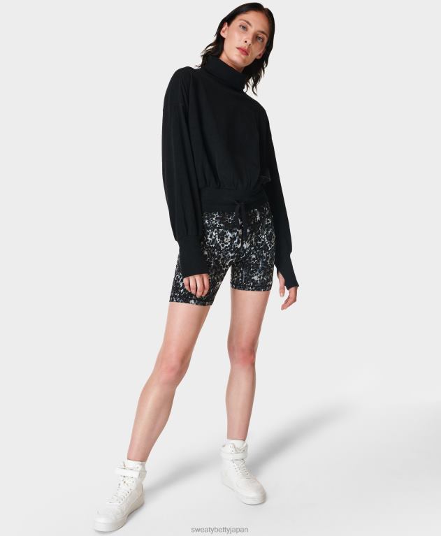 Sweaty Betty 女性 メロディラックスフリースプルオーバー L4RHF643 衣類 黒