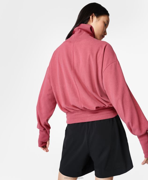 Sweaty Betty 女性 メロディラックスフリースプルオーバー L4RHF649 衣類 アドベンチャーピンク