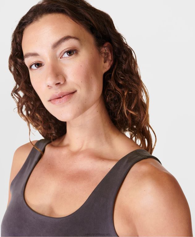 Sweaty Betty 女性 柔らかくシームレスなタンク L4RHF660 衣類 アーバングレー