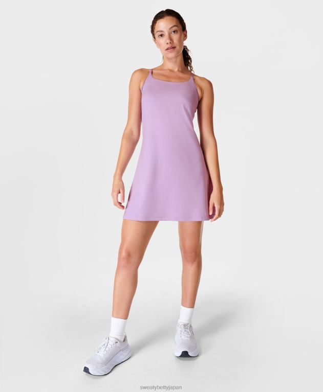 Sweaty Betty 女性 オールラウンドトレーニングドレス L4RHF779 衣類 ユリパープル