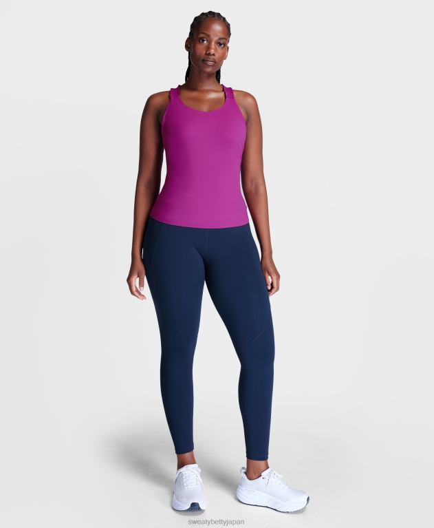 Sweaty Betty 女性 パワークロスバックタンク L4RHF803 衣類 マルベックパープル