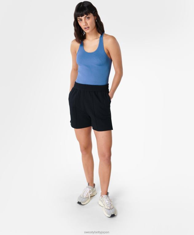 Sweaty Betty 女性 春のシームレスなタンクトップ L4RHF848 衣類 レガッタブルー