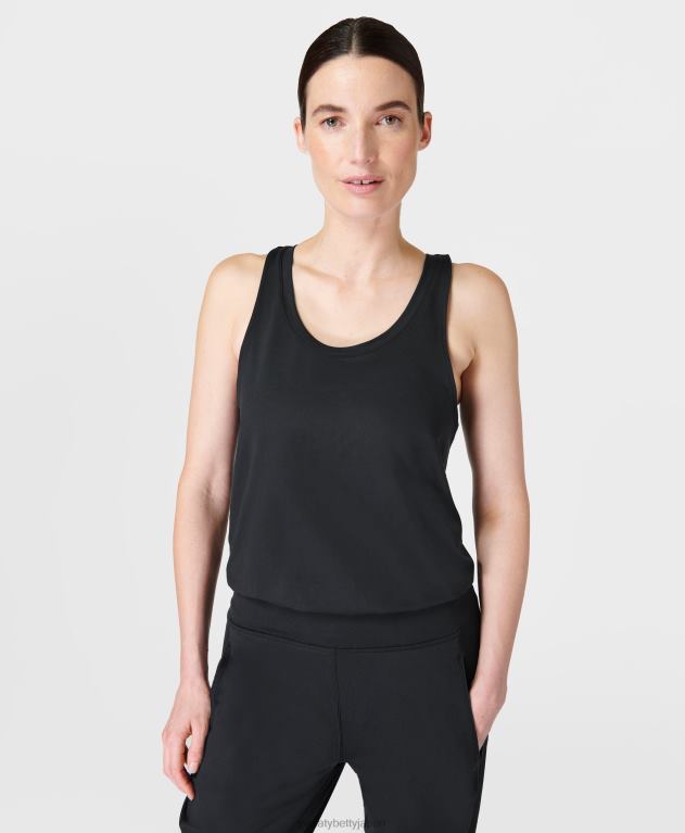 Sweaty Betty 女性 ゲイリージャンプスーツ L4RHF857 衣類 黒