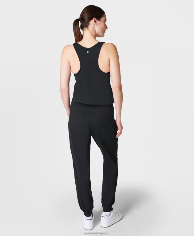 Sweaty Betty 女性 ゲイリージャンプスーツ L4RHF857 衣類 黒