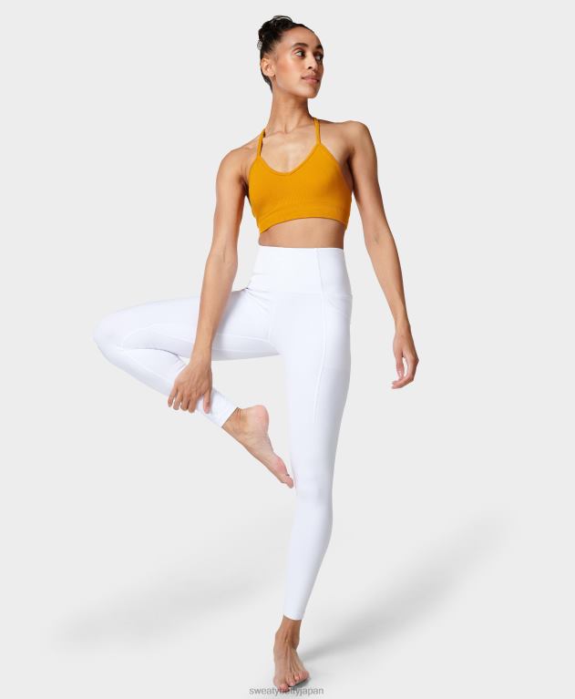 Sweaty Betty 女性 マインドフルなシームレスヨガブラ L4RHF933 衣類 ヘイズイエロー