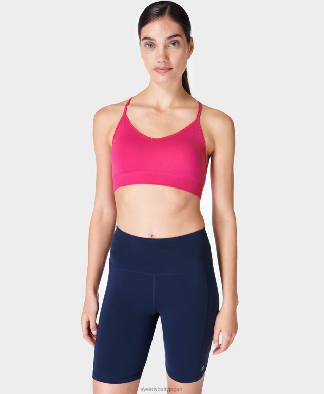 Sweaty Betty 女性 スピリットが目覚めたヨガブラ L4RHF960 衣類 フランボワーズピンク