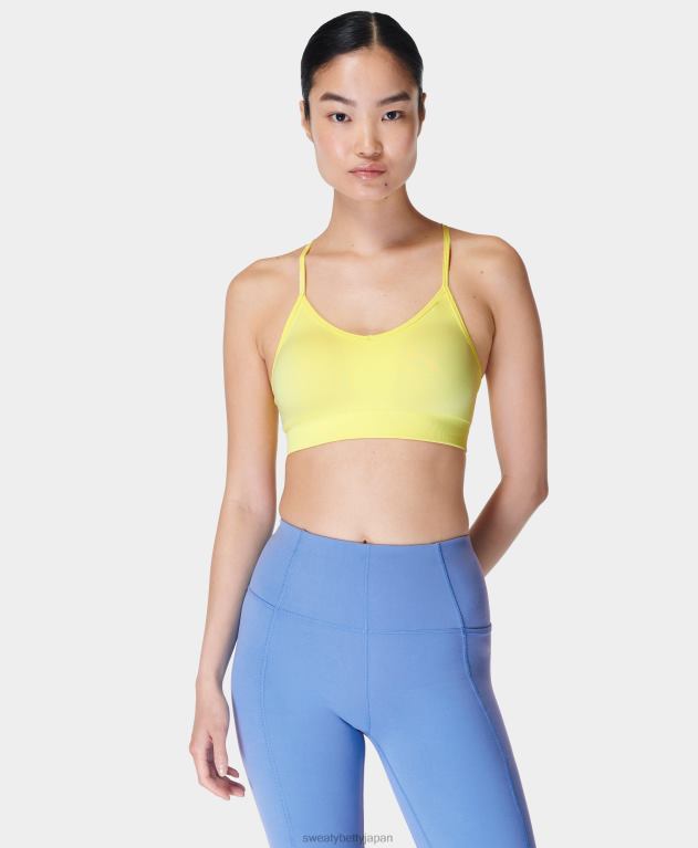 Sweaty Betty 女性 スピリットが目覚めたヨガブラ L4RHF963 衣類 スイレンイエロー