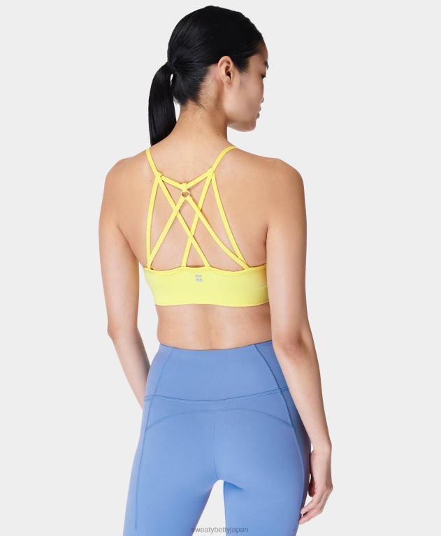 Sweaty Betty 女性 スピリットが目覚めたヨガブラ L4RHF963 衣類 スイレンイエロー