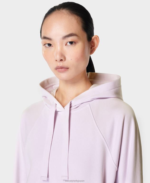 Sweaty Betty 女性 復活延縄パーカー L4RHF970 衣類 ミストフラワーパープル