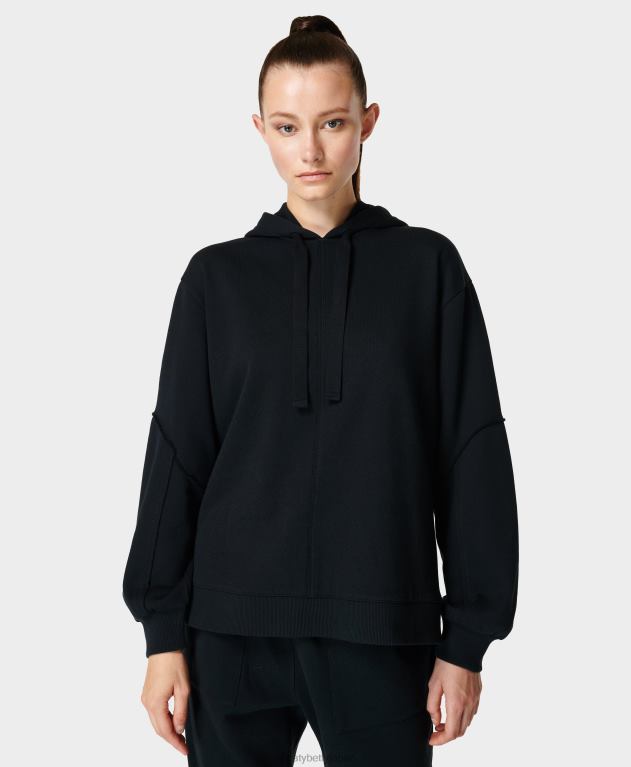 Sweaty Betty 女性 パーカーを復活させる L4RHF974 衣類 黒