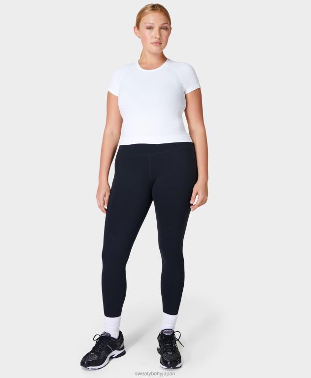 Sweaty Betty 女性 パワートレーニングレギンス L4RHF9 衣類 黒