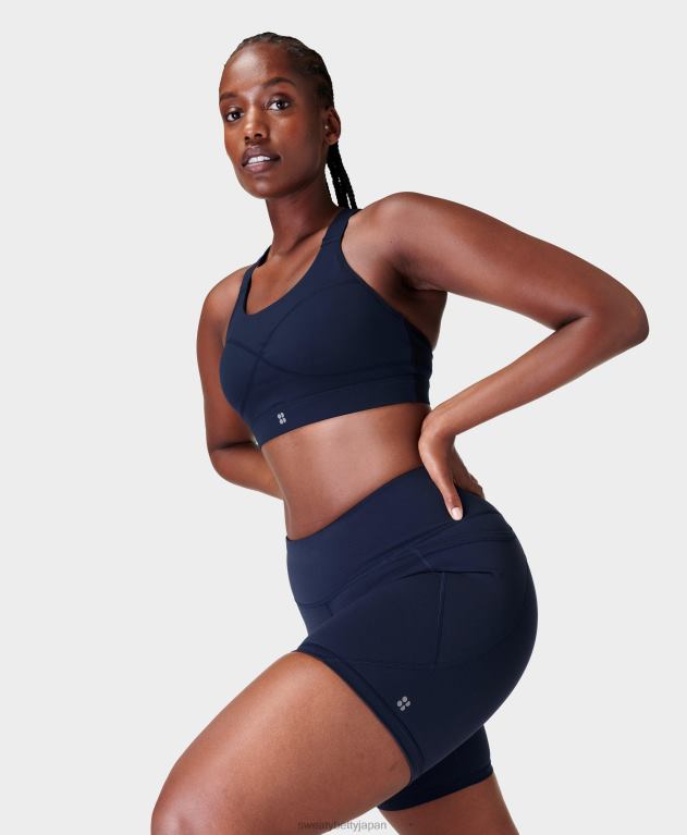 Sweaty Betty 女性 パワー6インチバイカーショーツ L4RHF414 衣類 ネイビーブルー