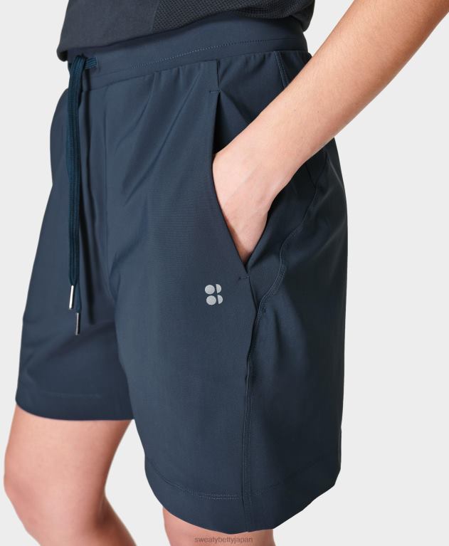 Sweaty Betty 女性 エクスプローラーショーツ L4RHF548 衣類 ネイビーブルー