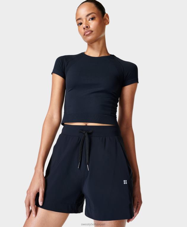 Sweaty Betty 女性 エクスプローラーショーツ L4RHF549 衣類 黒