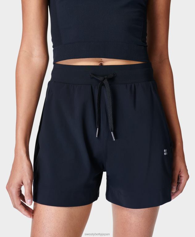 Sweaty Betty 女性 エクスプローラーショーツ L4RHF549 衣類 黒