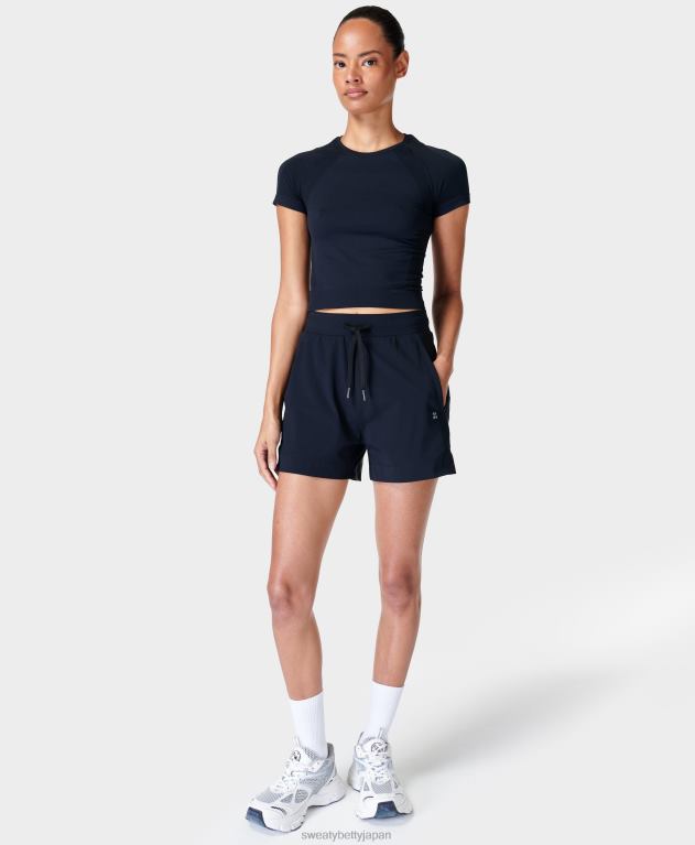 Sweaty Betty 女性 エクスプローラーショーツ L4RHF549 衣類 黒