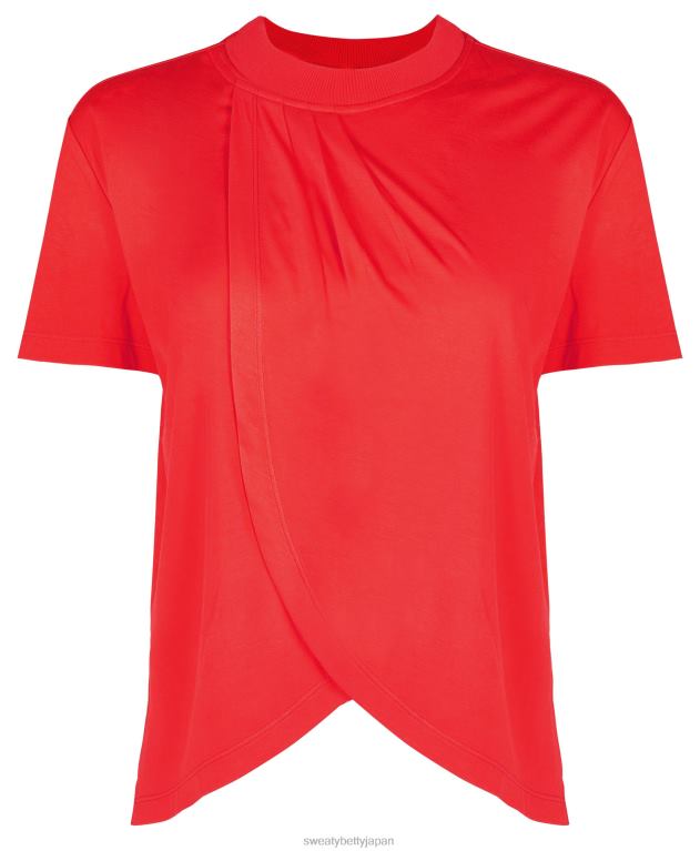 Sweaty Betty 女性 トリ半袖Tシャツ L4RHF971 衣類 チューリップレッド