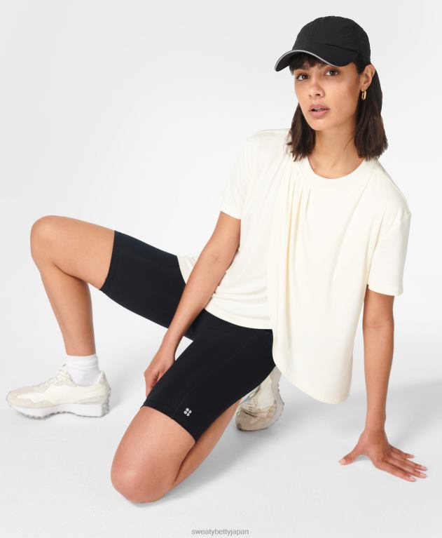 Sweaty Betty 女性 トリ半袖Tシャツ L4RHF973 衣類 アラバスターホワイト