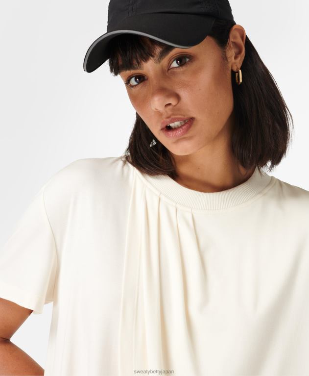 Sweaty Betty 女性 トリ半袖Tシャツ L4RHF973 衣類 アラバスターホワイト