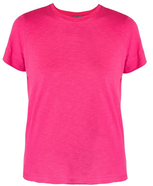 Sweaty Betty 女性 リフレッシュクルーネックTシャツ L4RHF976 衣類 フランボワーズピンク